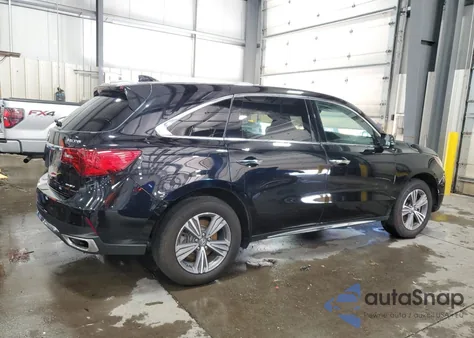 2020 Acura Mdx из США, поврежденный, VIN 5J8YD4H34LL002559